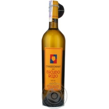 Вино Rothschild Escudo Rojo Chardonnay біле сухе 0.75л х6 купить, цены на МегаМаркет - фото 1