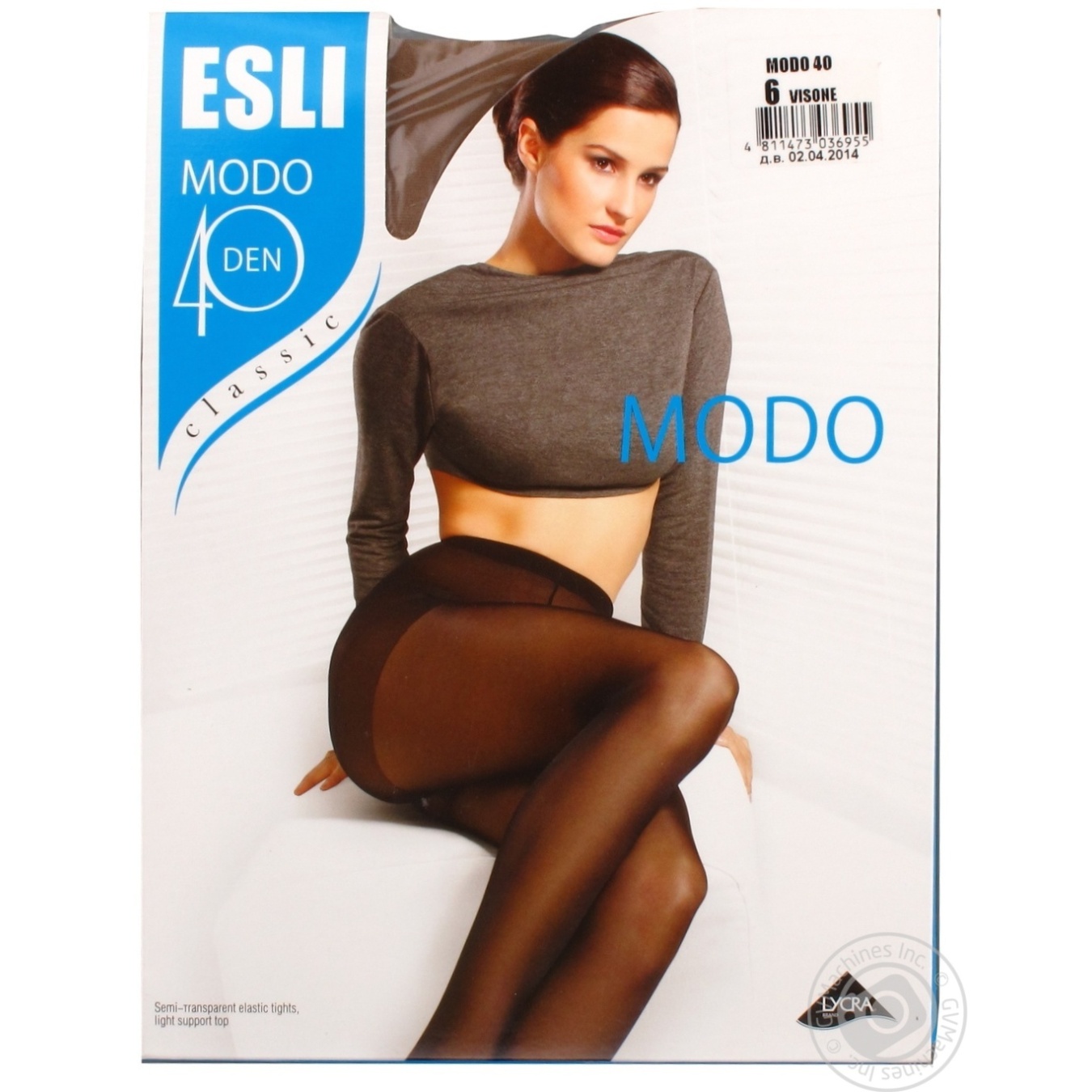 

Колготки Esli Modo 40den х6