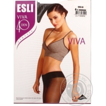 Tights Esli for women 40den 4size - buy, prices for MegaMarket - photo 1