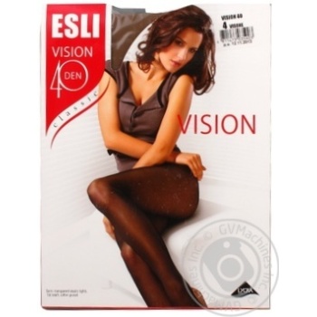 Колготки жін. ESLI VISION 40 р.4 visone купити, ціни на МегаМаркет - фото 1