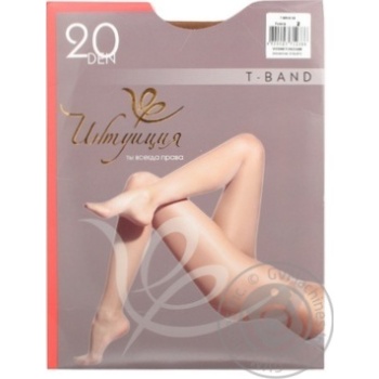 Tights Intuitsia for women 20den 2size - buy, prices for MegaMarket - photo 1