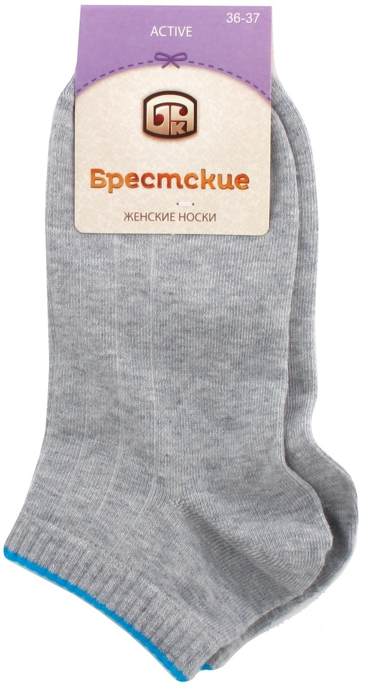 

Носки Брестские Active женские серые 23р