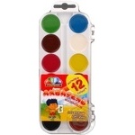 Water-colour Gamma Akvarel 12colors for drawing
