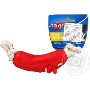 Toy Trixie Sausage for pets 11cm - buy, prices for MegaMarket - photo 1