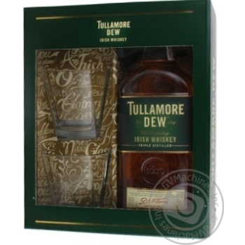 Віскі Tullamore Dew Original 5yo Box + 2бок 40% 0.7л х6 купити, ціни на МегаМаркет - фото 1