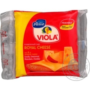Сир Viola плавлений Royal Cheese 42% 140гр х24 купить, цены на МегаМаркет - фото 1