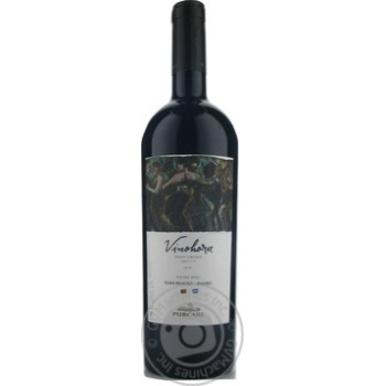 Вино Purcari Vinohora Rara Neagra&Malbec червоне сухе 0.75л х6 купити, ціни на МегаМаркет - фото 1