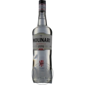 Лікер Molinari Самбука Екстра 40% 1л купити, ціни на МегаМаркет - фото 1