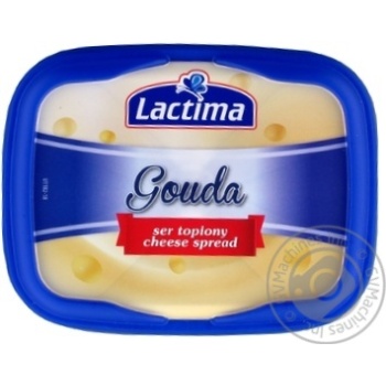 Lactima Gouda processed cheese 130g - buy, prices for MegaMarket - photo 1
