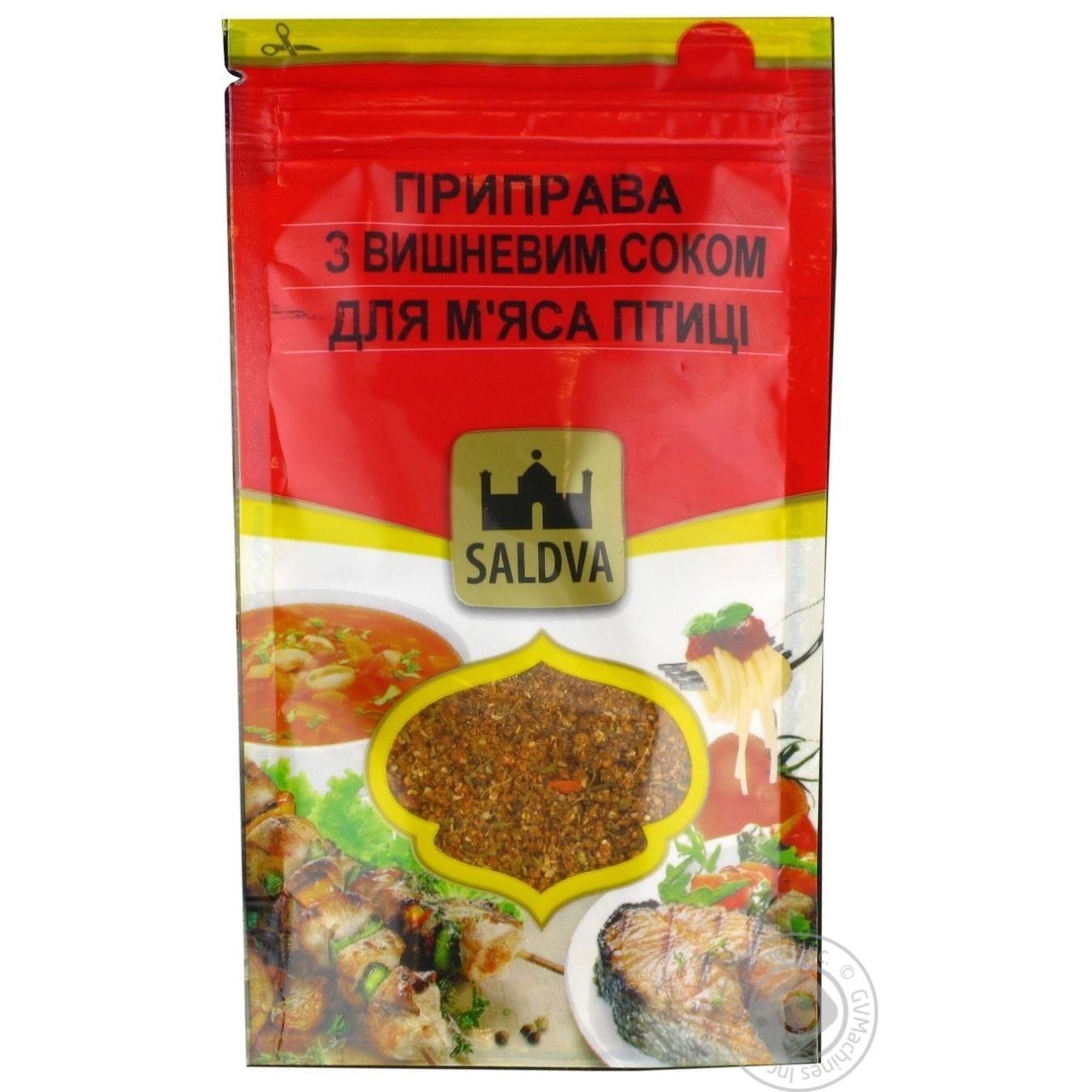 Приправа с вишневым соком для мяса птицы Saldva 30г ❤️ доставка на дом от  магазина Zakaz.ua