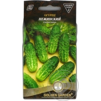 Seed cucumber Golden garden 1g - buy, prices for MegaMarket - photo 6