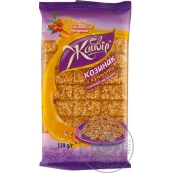 Козинак Жайвир Кунжутный с медом 130г купить, цены на МегаМаркет - фото 3