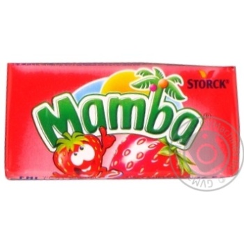 Конфеты жевательные Mamba ассорти 26,5г - buy, prices for MegaMarket - photo 1