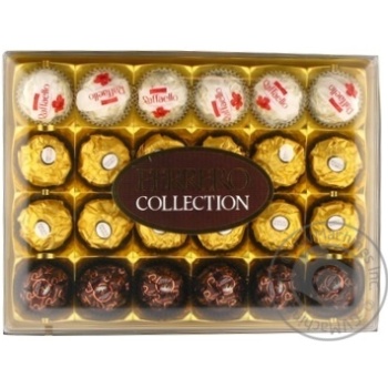 Цукерки Ferrero Collection набір асорті 260г купити, ціни на МегаМаркет - фото 5