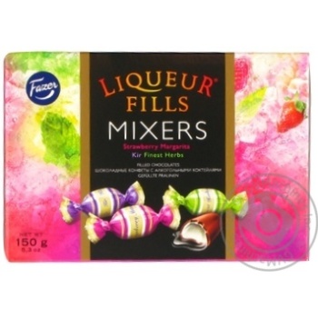 Цукерки Liqueur Fills Mixers 150г купити, ціни на МегаМаркет - фото 1