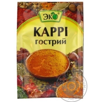 Карри Эко острый 20г купить, цены на МегаМаркет - фото 1