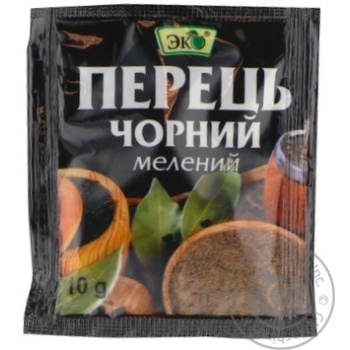 Перець Еко чорний мелений 10г купити, ціни на МегаМаркет - фото 5