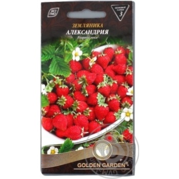 Seed strawberry oleksandriya Golden garden 0.1g - buy, prices for MegaMarket - photo 1