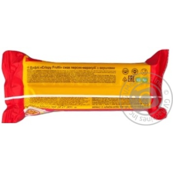 Вафлі Домашнє свято Crispy Frutti смак персик маракуї з вершками 70г купити, ціни на МегаМаркет - фото 4