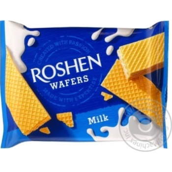 Вафлі Roshen Wafers молоко 72г купити, ціни на МегаМаркет - фото 5