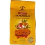 Хлебцы Зерновита Балканские с кусочками перца 200г