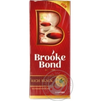 Чай Brooke Bond English Tea 24*45г x12 купить, цены на МегаМаркет - фото 1