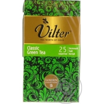 Green pekoe tea Vilter Classic Chinese 25x2g teabags - buy, prices for NOVUS - photo 3