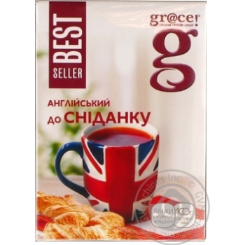 Black leaf tea Grace! English Breakfast 100g - buy, prices for MegaMarket - photo 1