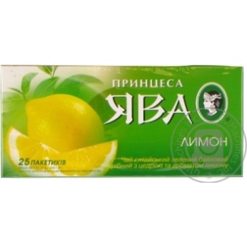 Tea Princess java lemon green packed 50g - buy, prices for MegaMarket - photo 1
