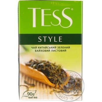 Tea Tess Style green 90g - buy, prices for MegaMarket - photo 1