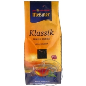 Tea Messmer black 150g - buy, prices for MegaMarket - photo 1