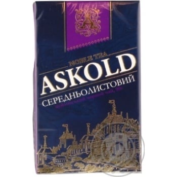 Чай чорний Askold середньолистовий  100г купити, ціни на МегаМаркет - фото 1