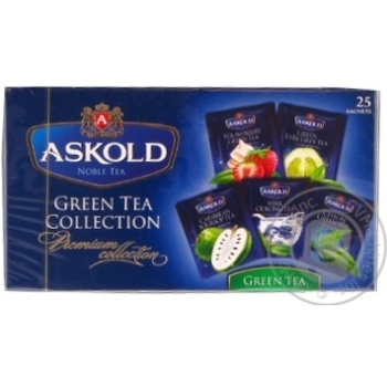Askold Green Tea Collectio 25pcs 2g - buy, prices for MegaMarket - photo 1