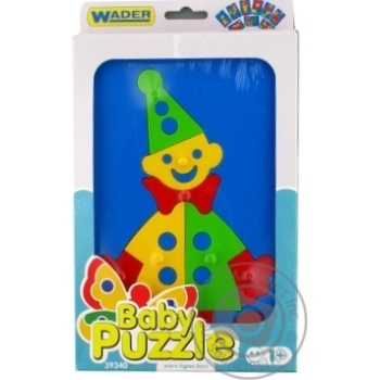 Іграшка Wader розвиваюча Baby puzzles купити, ціни на МегаМаркет - фото 1