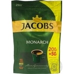 Кофе Jacobs Monarch растворимый сублимированный 250г
