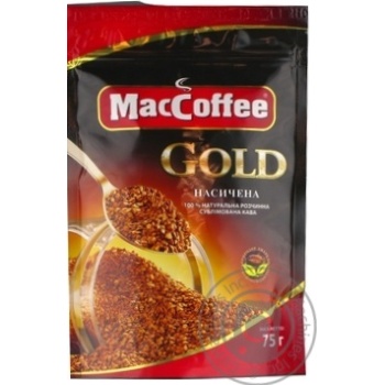 Coffee Maccoffee instant 75g - buy, prices for MegaMarket - photo 1