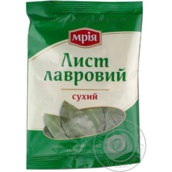 Mria dry bay leaf 10g - buy, prices for MegaMarket - photo 1
