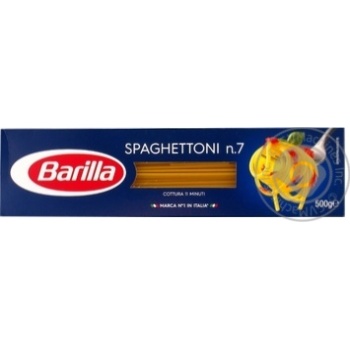 Pasta spaghetti Barilla №7 500g - buy, prices for MegaMarket - photo 1