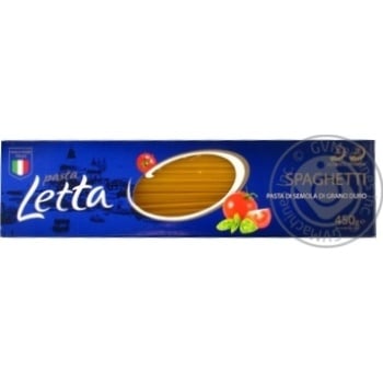 Макарони Pasta Letta спагетті 450г