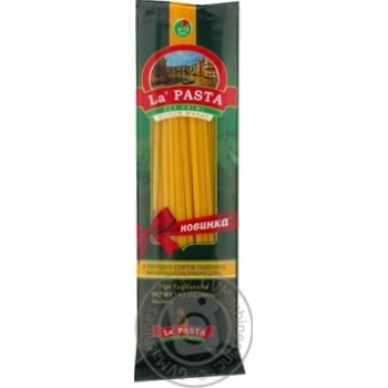 Макаронні вироби La Pasta локшина довга 400г купити, ціни на МегаМаркет - фото 1