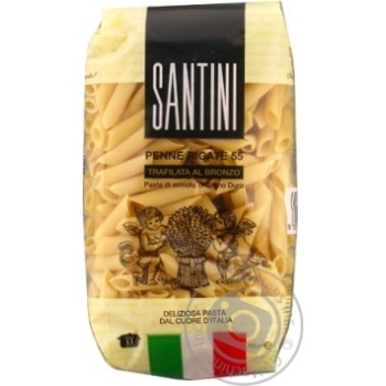 Макаронные изделия Santini Penne Rigate 55 500г купить, цены на МегаМаркет - фото 1