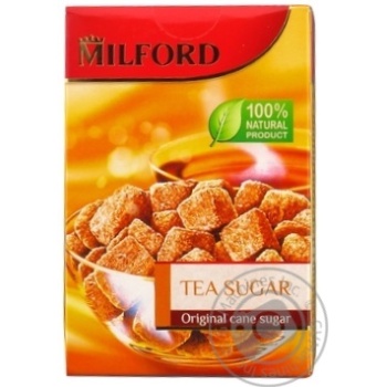 Сахар Milford к чаю тростниковый коричневый нерафинированный 300г купить, цены на МегаМаркет - фото 1