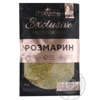 Розмарин Приправка Exclusive Professional 40г купити, ціни на МегаМаркет - фото 1