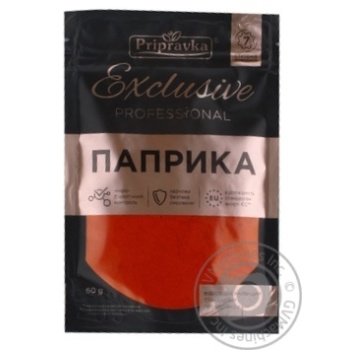 Pripravka Exclusive Professional ground paprika 60g - buy, prices for MegaMarket - photo 1