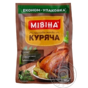 Приправа Мивина Куриная 160г купить, цены на МегаМаркет - фото 1