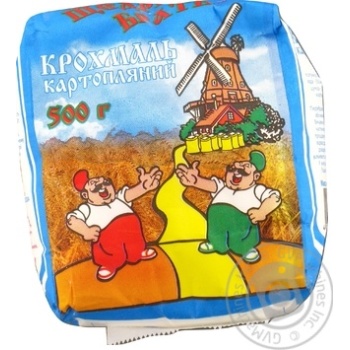 Крохмаль Щедрі брати картопляний 500г купити, ціни на МегаМаркет - фото 1