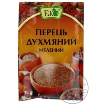 Перец Эко душистый молотый 10г купить, цены на МегаМаркет - фото 1