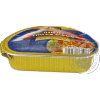 Pate Hame with goose liver for gourmets 60g can - buy, prices for MegaMarket - photo 1