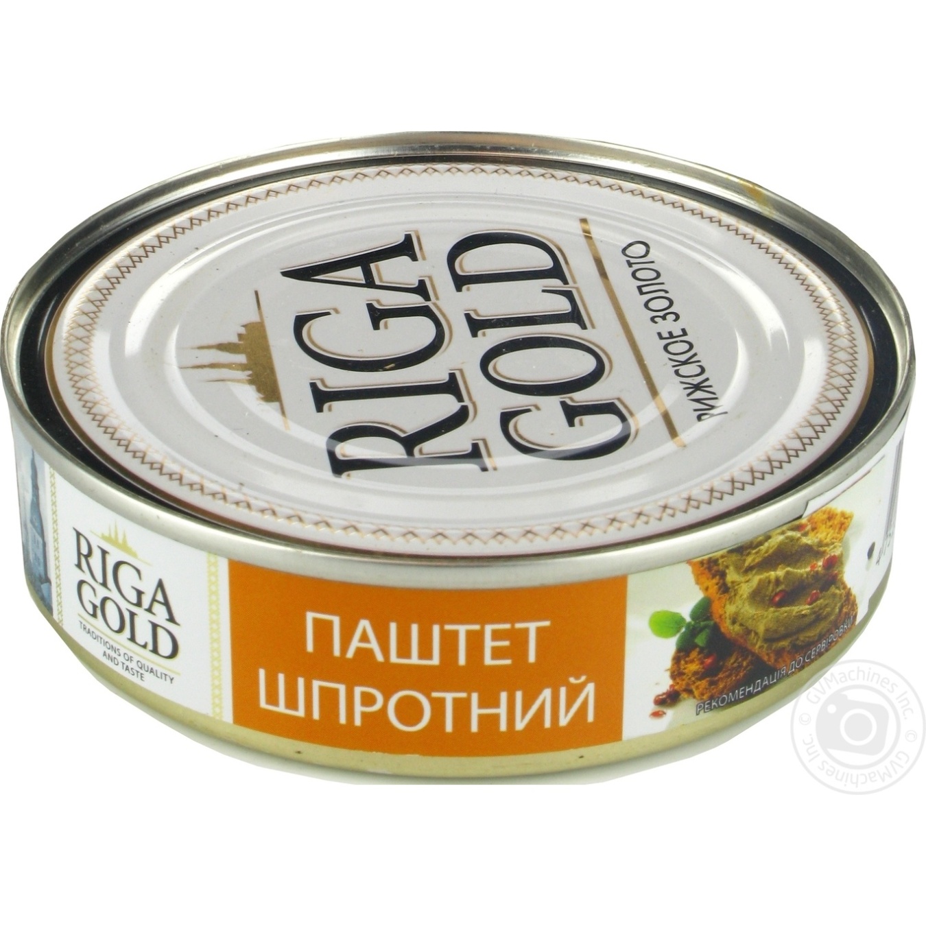 

Паштет Рижское золото шпротный 160г