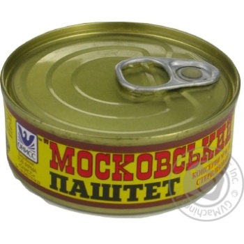 Паштет Онісс Московський 100г купити, ціни на МегаМаркет - фото 1